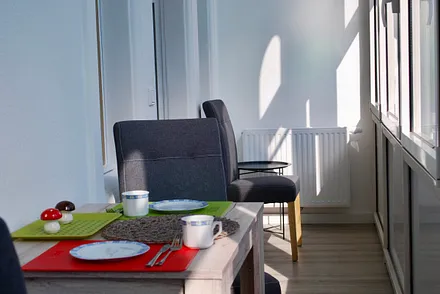 Blick in die Veranda