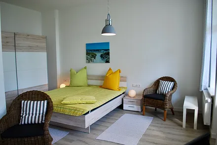 Blick auf den Schlafbereich