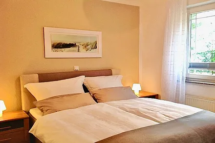 Blick in den 1. Schlafraum