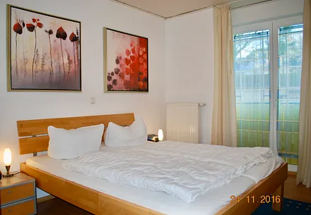 Blick in den 1. Schlafraum