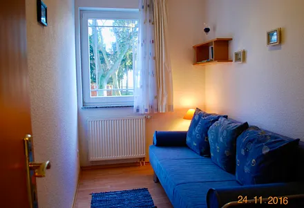 Blick in den 2. Schlafraum (Schlafcouch)