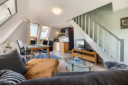 Blick zum Eßbereich.