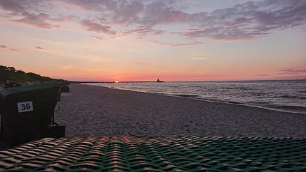 Abendstimmung "Seebrücke Zinnowitz"