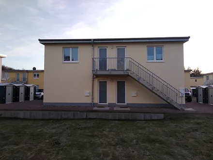 Außentreppe zur Ferienwohnung (oben linke Seite)