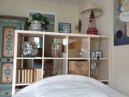 Blick in das 2. Schlafzimmer im Obergeschoß