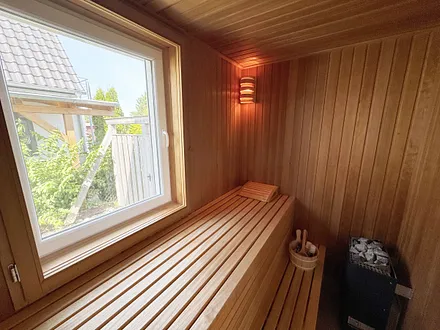 hauseigene Sauna