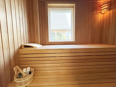 hauseigene Sauna