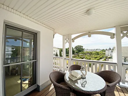 Ausblick von der Dachterrasse