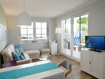Villa Antje Whg. 05 Wohnzimmer