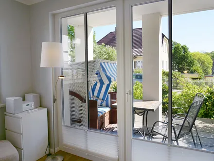 Villa Antje Whg. 05 Blickrichtung Terrasse
