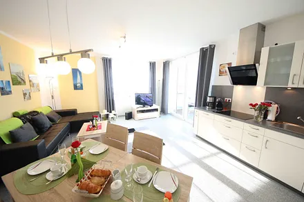 Koch-/Wohn-/Essbereich