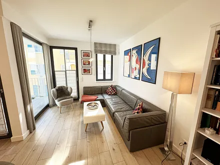 Strandvilla Andrea WE 07 - gemütliches Wohnzimmer