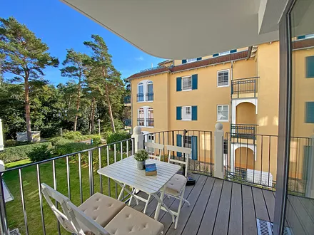 Strandvilla Andrea Whg. 07 Balkonblick