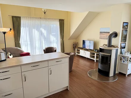 Kamin für die kältere Jahreszeit