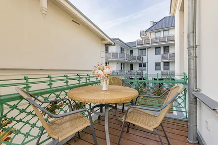 Balkon vom Wohnbereich 