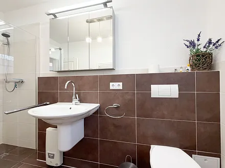 Ferienwohnung Nr. 05 LEON - Badezimmer