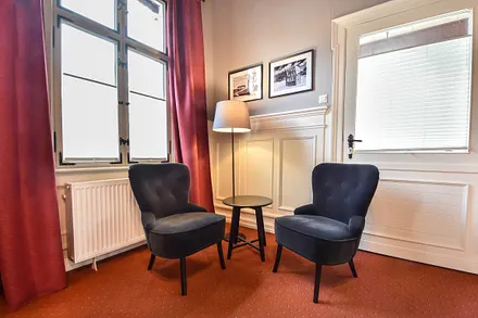 Sitzecke im Schlafzimmer