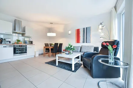 Wohnbereich mit Küchenzeile