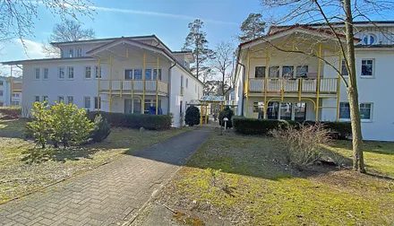 Blick vom Garten zur Villa Störtebeker