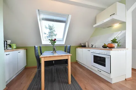 voll ausgestattete Küche