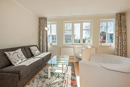 Wohnbereich mit Schlafcouch