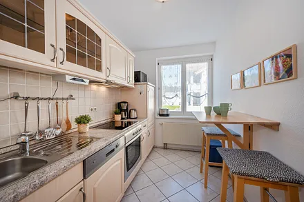 voll ausgestattete Küche