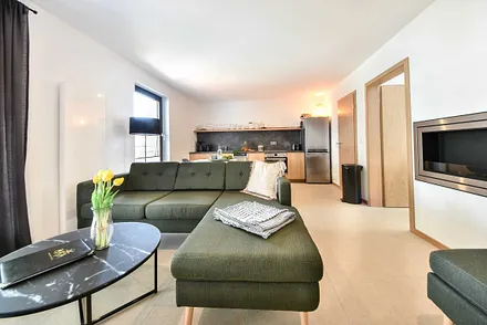 Blick in den Wohnbereich