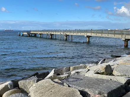 Seebrücke 200 m entfernt