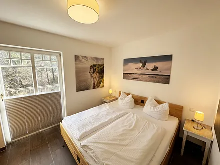 1.Schlafzimmer mit Doppelbett