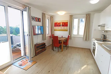 Blick in den Wohnraum