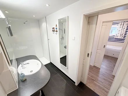 Villa Rosa Whg. 16 Meereszauber - Badezimmer