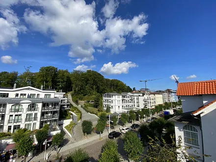 Ausblick von der zweiten Dachterrasse