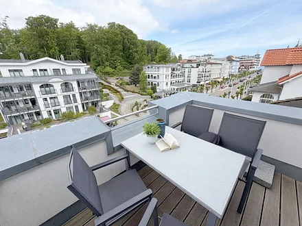 Villa Rosa Whg. 16 Meereszauber - Dachterrasse