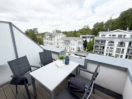 Villa Rosa Whg. 16 Meereszauber - Dachterrasse