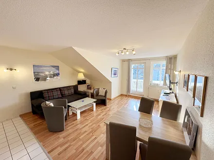 Wohnbereich der Ferienwohnung