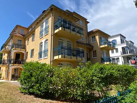 Kurparkresidenz Baabe - Blick zum Haus