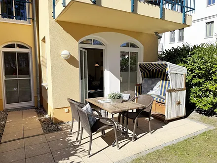 überdachte Terrasse