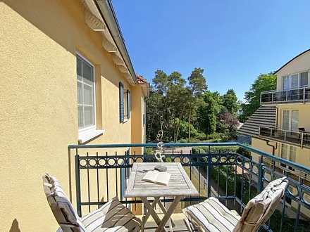 Kurparkresidenz Baabe - Blick vom Balkon