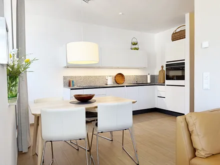 Kurparkresidenz in Baabe WE 15 - Küchenbereich