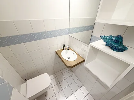 Kurparkresidenz in Baabe WE 15 - Gäste-WC