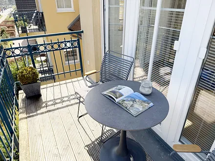 Kurparkresidenz in Baabe WE 15 - Balkon