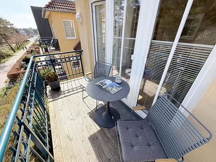 Kurparkresidenz in Baabe WE 15 - Balkon