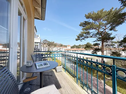 Kurparkresidenz in Baabe WE 15 - Balkon