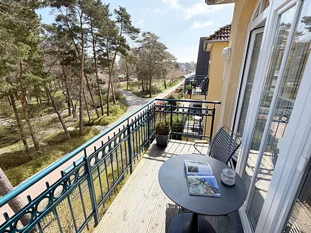Kurparkresidenz in Baabe WE 15 - Balkon