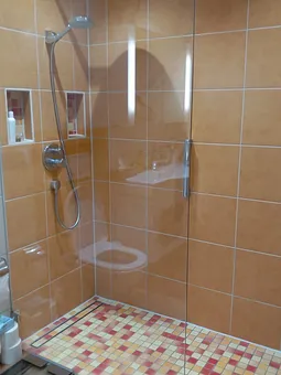 Ebenerdige Dusche