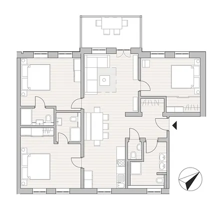 Grundriss "Sonnenwende"