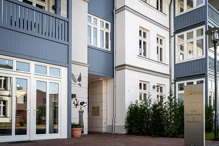 Eingang zur Rezeption