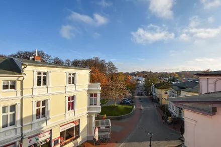 Blick auf die Friedenstraße