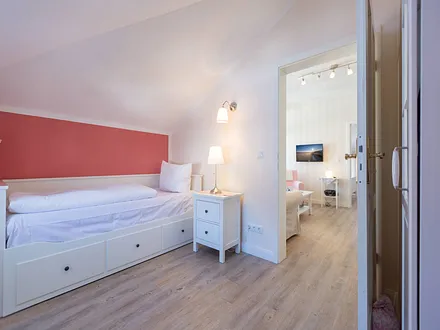 Schlafzimmer mit Einzelbett