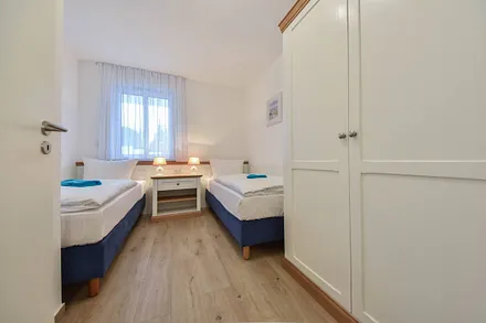 Schlafzimmer mit Einzelbetten